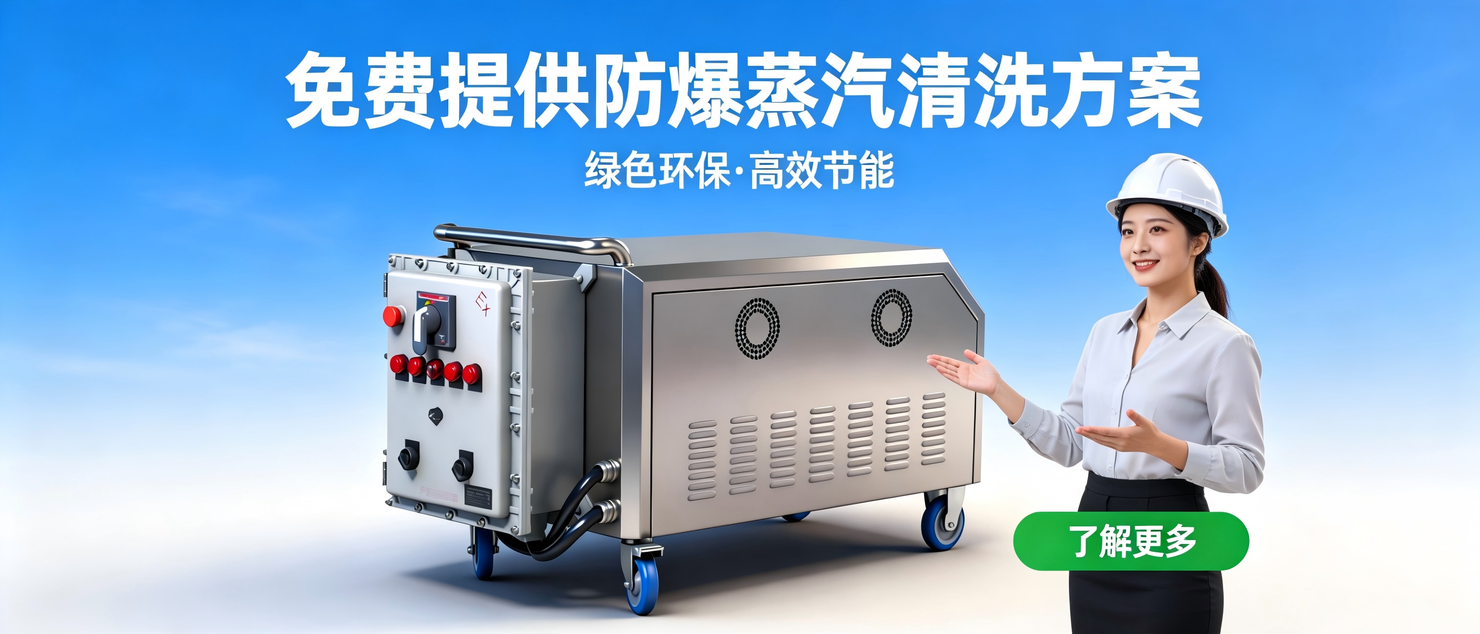 JNX-G36 Explosion-Proof Industrial Steam Cleaner